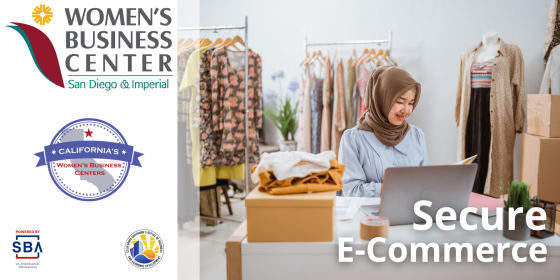 Secure E-Commerce online workshop from your California WBC network