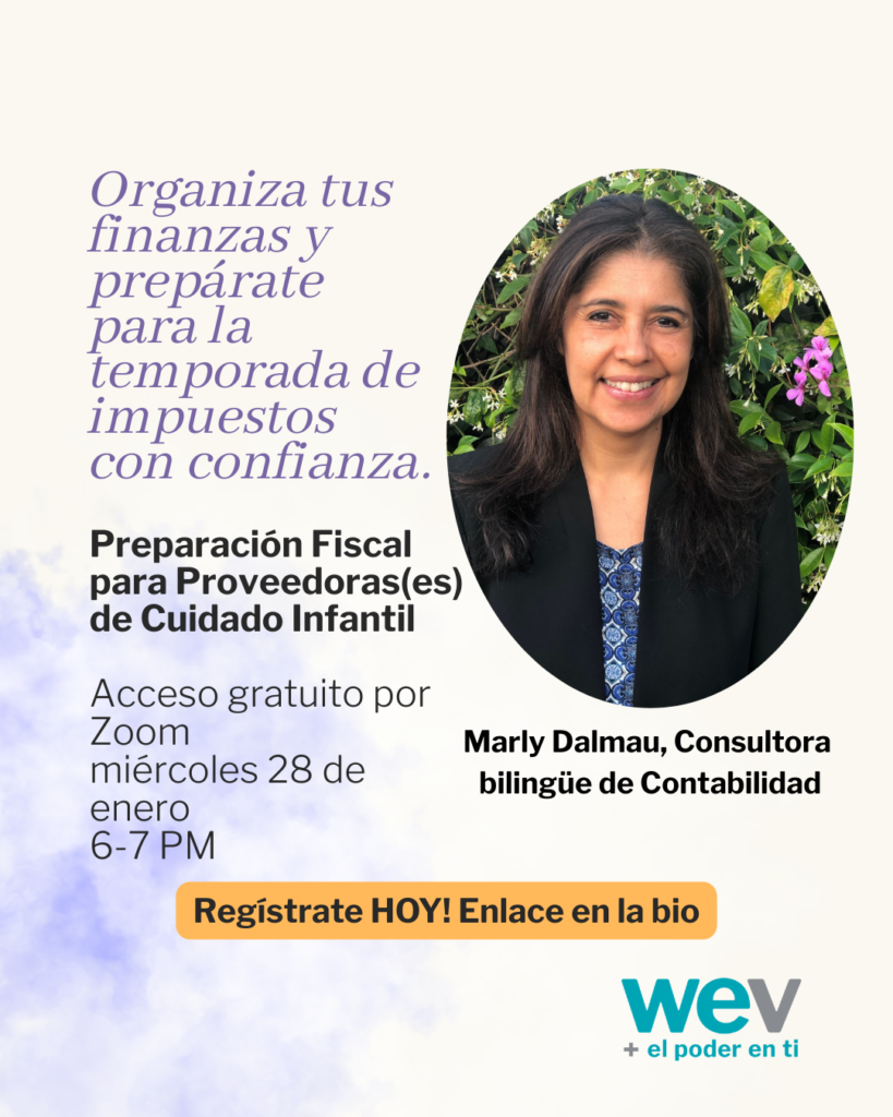 Preparación Fiscal para Proveedoras(es) de Cuidado Infantil